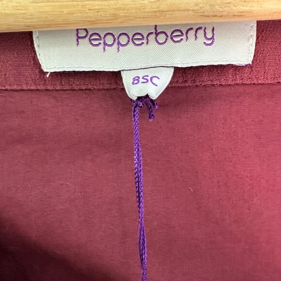 CREPE BUTTON DETAIL DRESS from PEPPERBERRY by BRAVISSIMO NWT - Picture 7 of 8